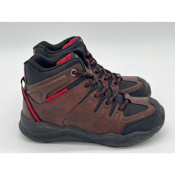 Crown Vintage Kids Hiking Shoes Size 13 Brown & Black Lace-Up - Picture 5 of 10